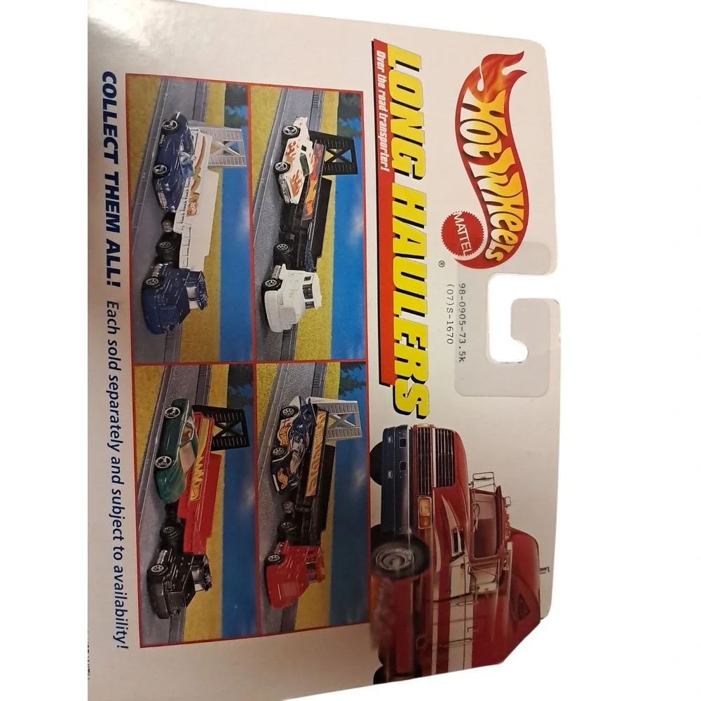 HOT WHEELS VINTAGE 1998  LONG HAULERS SET NEW IN BLISTER PACK